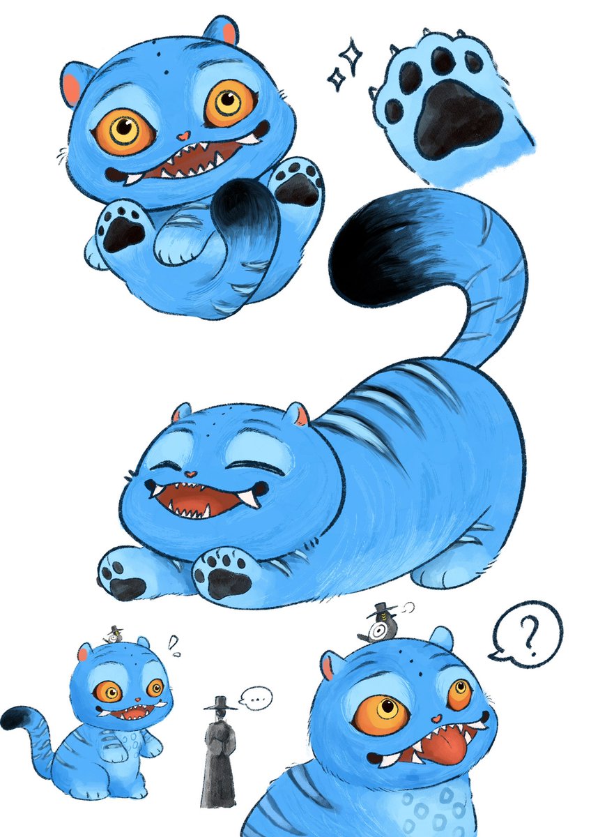 qiyigoh's tweet photo. 蓝色大猫咪。。。

#KPOPDEMONHUNTERS #kpopdemonhuntersfanart  #sajaboys #KPOPDEMONHUNTER #kpopdemonhuntersnetflix https://t.co/oc6lboDBo2
