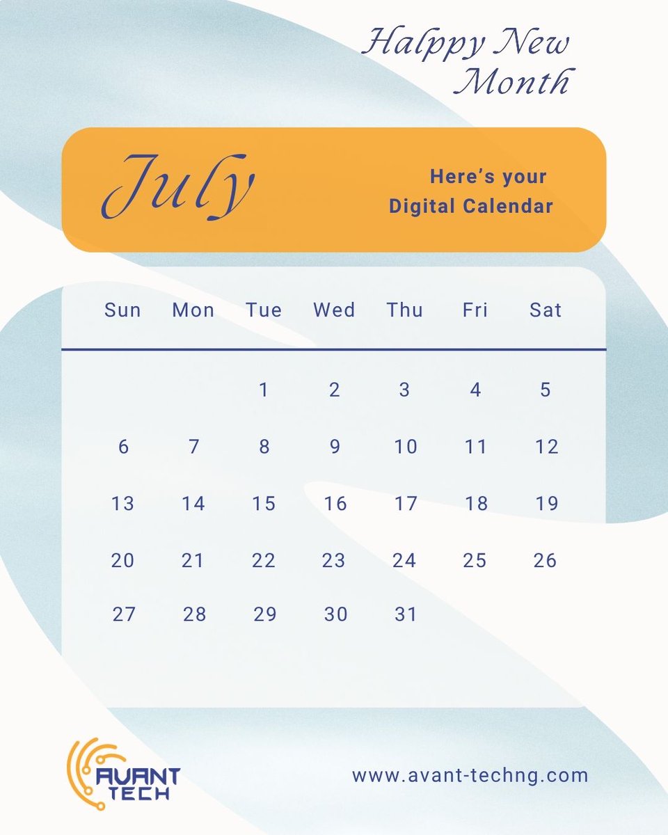 AvantTechNg's tweet photo. Happy New Month!!!

Here's something valuable for your month

#avanttech

https://t.co/xLUMRULs2O https://t.co/LVv1mz1SJX