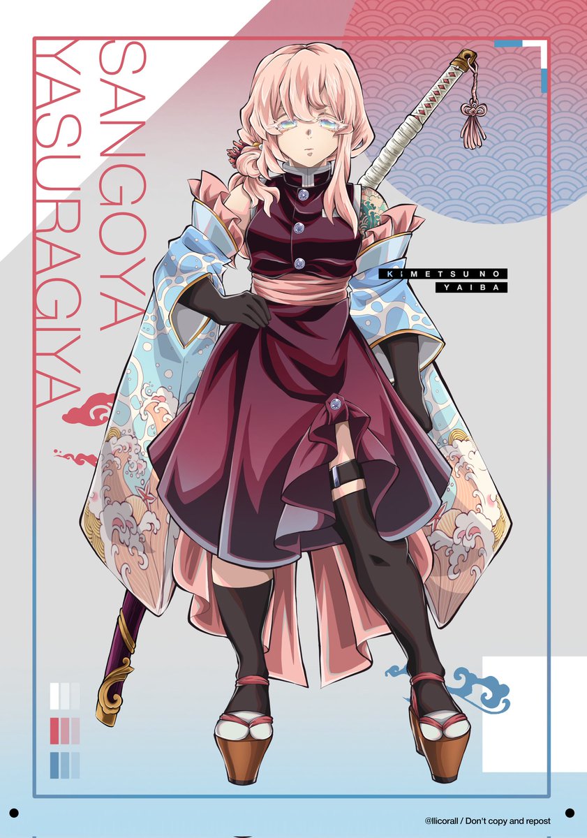 llicorall's tweet image. หยฐ๐ผ๐ ๐๐ธHello!! It's Sellee heree :D ๐๐ป๐๐ป๐๐ป I'll mostly post about my oc, drawings, wip, merch, or talk abt random things :)) This is my kny oc, Sangoya!!! ๐ชธ๐ชธ๐ชธ uhh i'll post her full reference sheet later after i remake it
#knytwt #knyoc