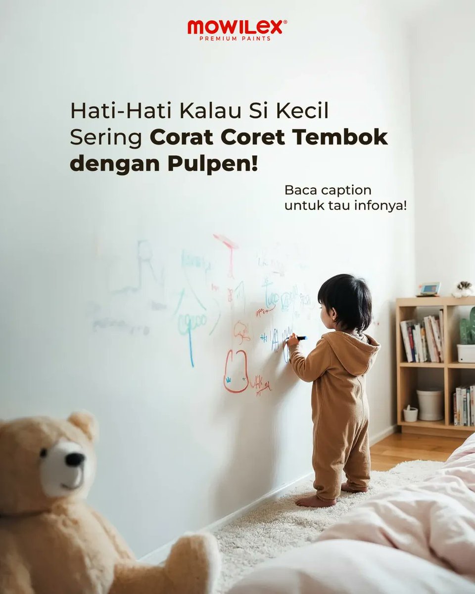 MowilexID's tweet photo. Debu dari cat tembok yang terkelupas ini bisa berbahaya untuk pernapasan, belum lagi jika cat yang kamu pakai masih solvent-based dan mengandung VOC yang tinggi.
Pakai Mowilex Emulsion yang mudah dibersihkan, resisten pada jamur, dan Zero VOC! https://t.co/clZG03EypV