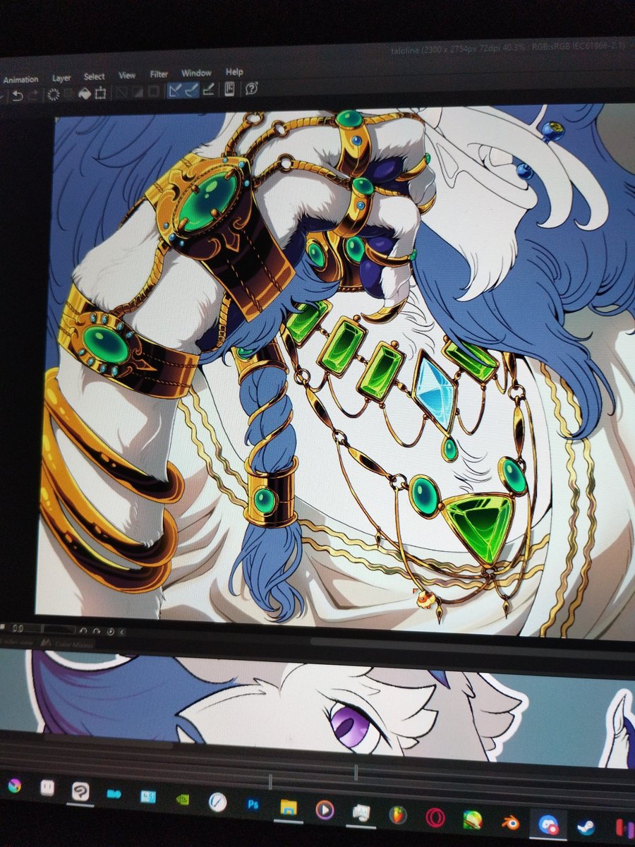 this commission wip #WIP 
#Commission #digitalartwork #furry