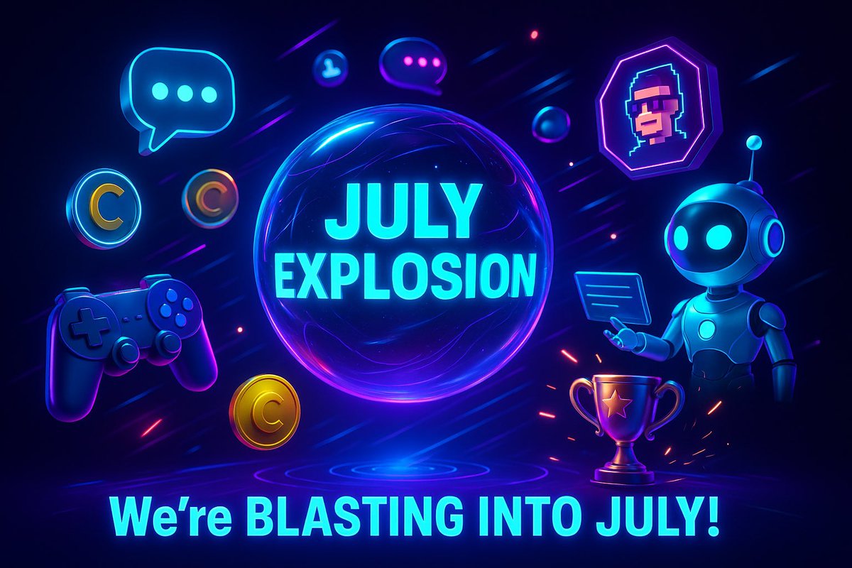 unipolycoin's tweet photo. 🌟 JULY WILL BE EXPLOSIVE! 🌟

🔥 UniTribe is unleashing a FULL social media experience, plus we’re giving back by sharing app income with every user.

🚀 Unipoly Chain is going LIVE with an AI assistant to create tokens & NFTs on the fly. This isn’t an upgrade.
it’s a REVOLUTION.

🎮 And YES, our epic tournaments are dropping THIS MONTH. Play hard, win big, and earn tokens straight into your wallet while having fun!

💰 BONUS: Like & repost this post for a chance to win $10! We’ll pick 5 followers (total $50 reward) on 15 July.

We’re not stepping into July… we’re BLASTING INTO IT. #Web3 #Crypto #unipoly #Unitribe #Airdrop