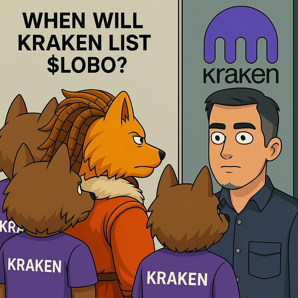 Hey <a href="/arjunsethi/">Arjun Sethi</a>, now's the time! 🔥
The pack is howling for the listing of &amp; $LOBO! We're ready to inject USDT straight into <a href="/krakenfx/">Kraken</a> and strengthen this wild community even more.
Make it happen — hear the call of the pack! 🐺💥
#LoboonKraken