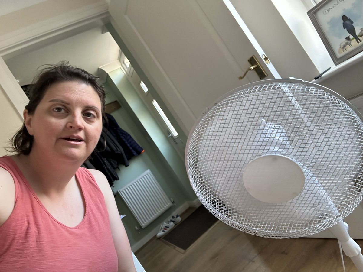 neryswright's tweet image. Working from home today….. my best friend alongside me. Hoping it’s cooler tomorrow for Groundswell…..
