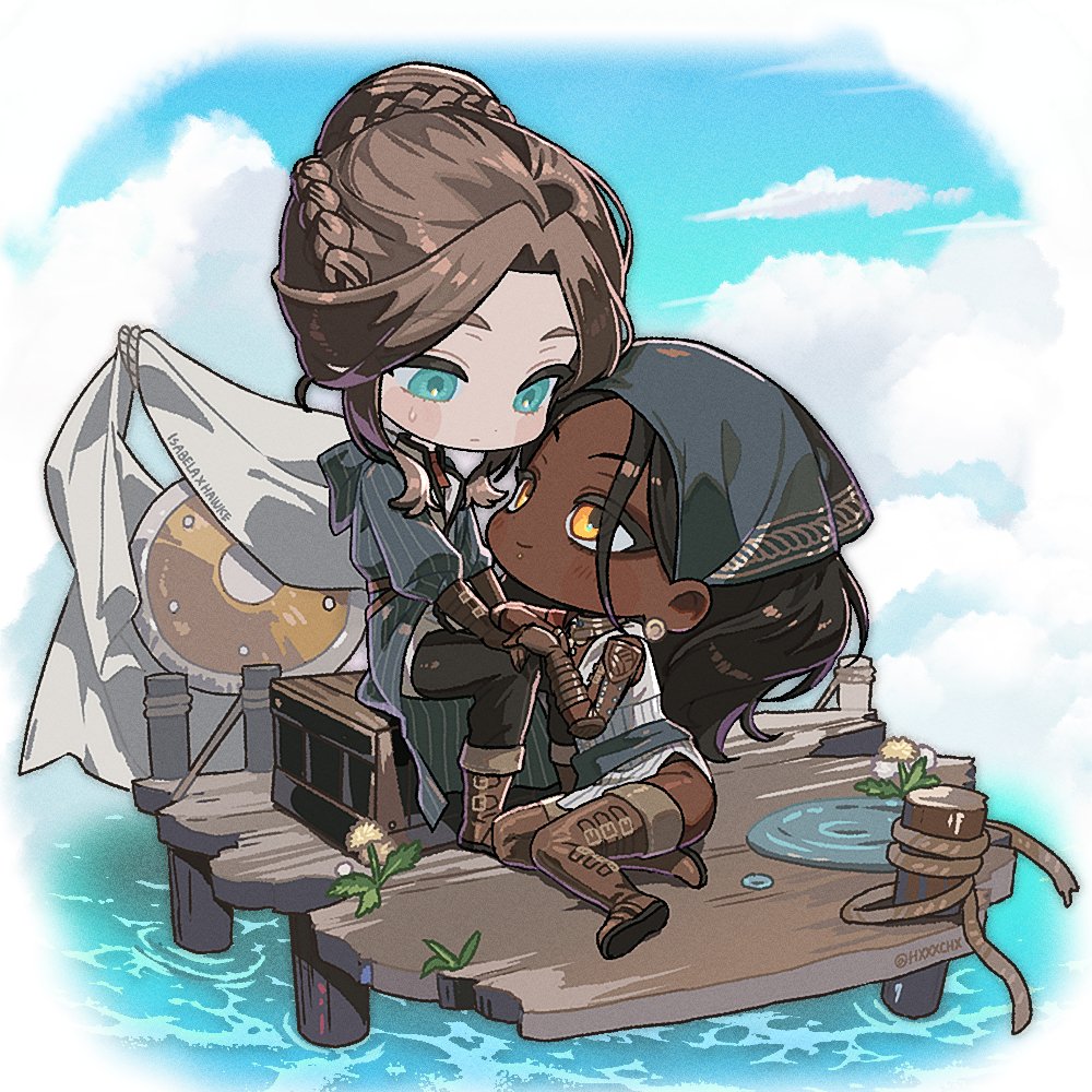 너무 아름다운 SD 벨라호크🥹💙 (@ hxxxchx 님 커미션)