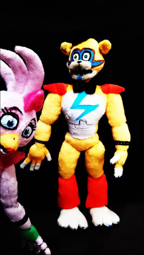 Nataliecreate's tweet photo. #Fnaf  #Freddy, #Chicka #glamrockfreddy . https://t.co/msq8XCFPNj