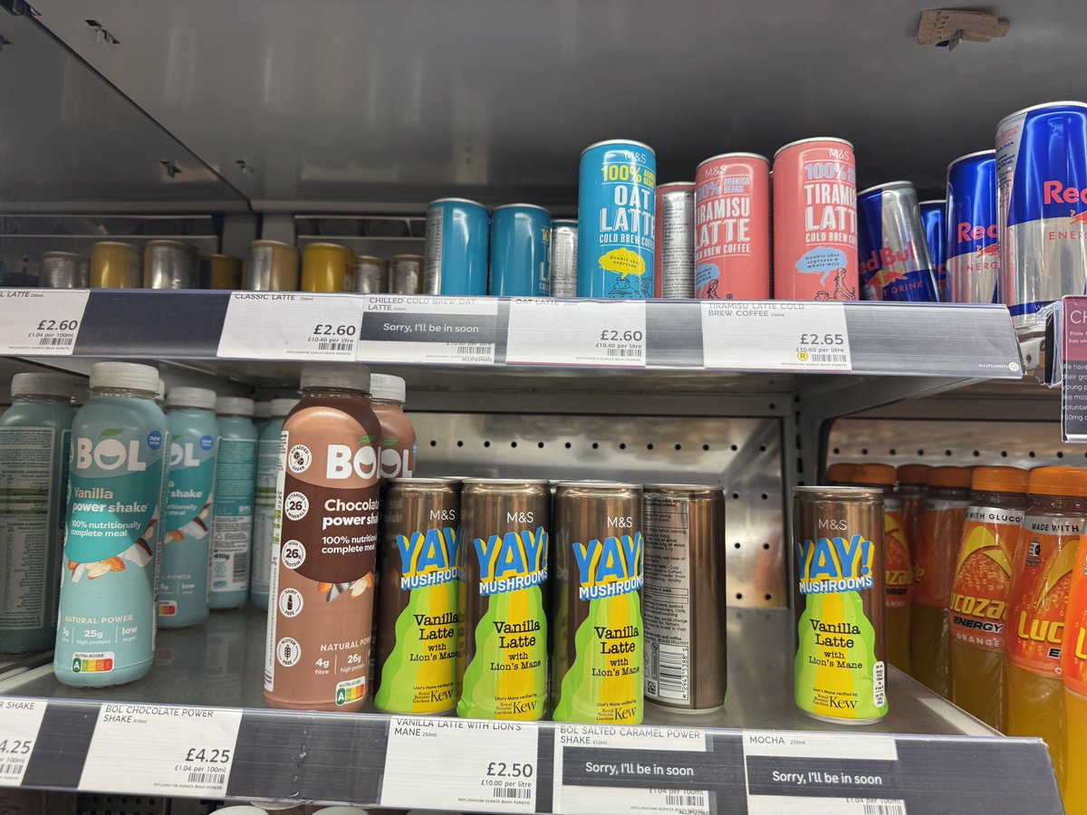 debarshid's tweet photo. @marksandspencer why cant you have a ‘normal’ cold coffee . Had the same issue at a different M&amp;S outlet https://t.co/OsMMC6X7iK