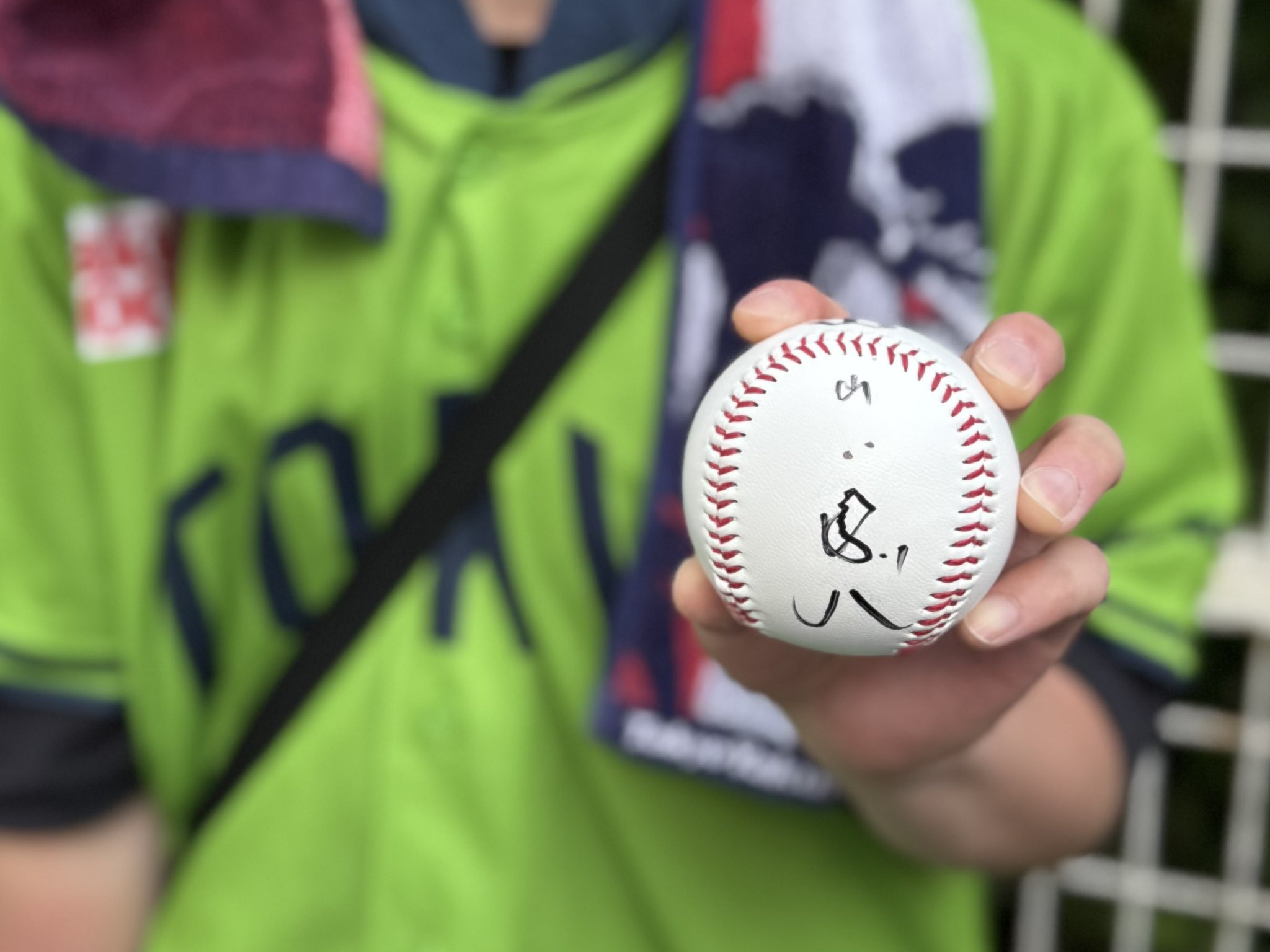 山田哲人直筆サインボール観客席投げ入れ ヤクルトスワローズ Yahoo!オークション - 東京ヤクルトスワローズ山田哲人選手直筆