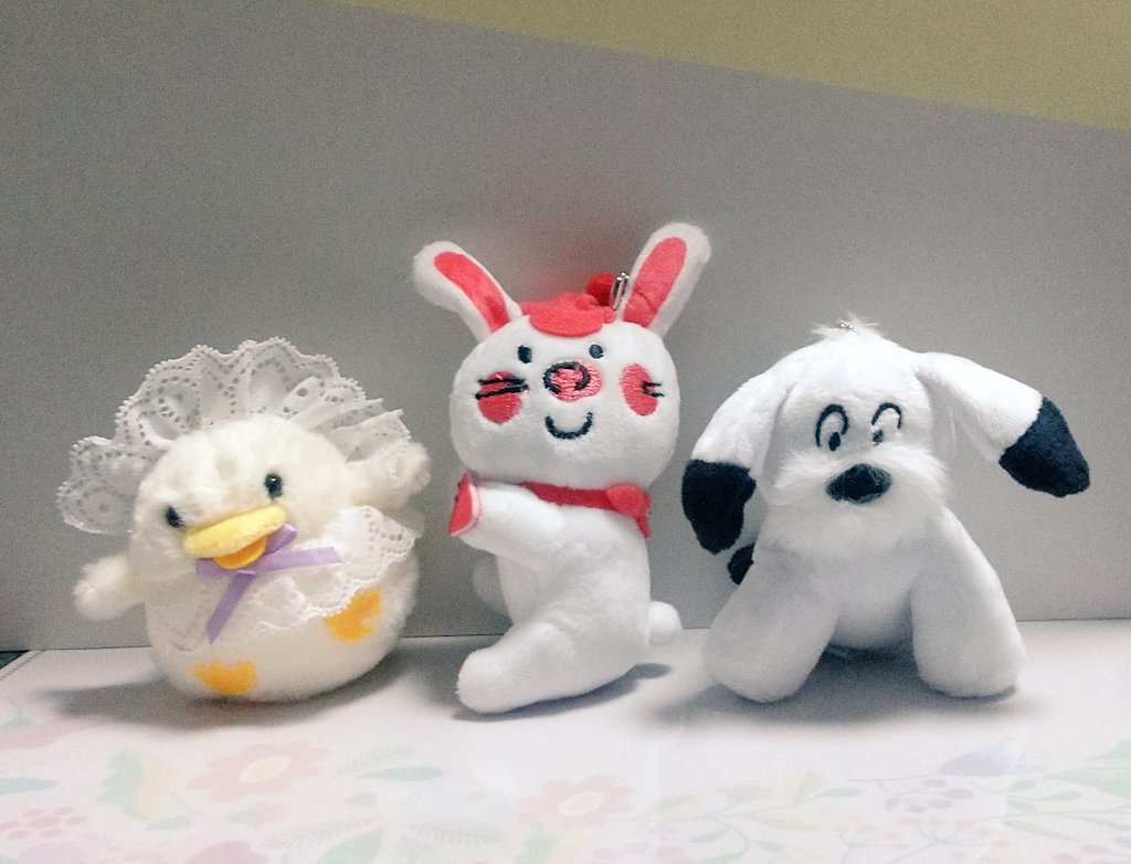 vmaimnpt's tweet image. ぬい系ガチャ活！！
🌟シモジマ STOPPAILのぬいぐるみ
🌟アヒルのあかちゃん ぬいぐるみ

シモジマはDOGが3連続で出たときはさすがに泣いた😂
アヒルの赤ちゃんは真っ直ぐ立てないけど可愛すぎる🪿💕
これに埋もれてしにたい

#カプセルトイ
