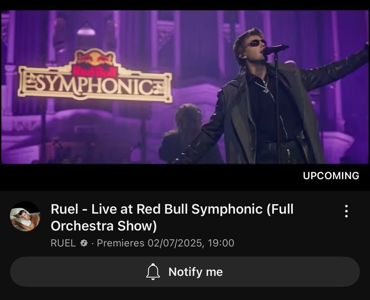 OMG THEYRE UPLOADING THE ORCHESTRA CONCERT. It was recorded. They did remove I Can Die Now and Don’t Say That tho.