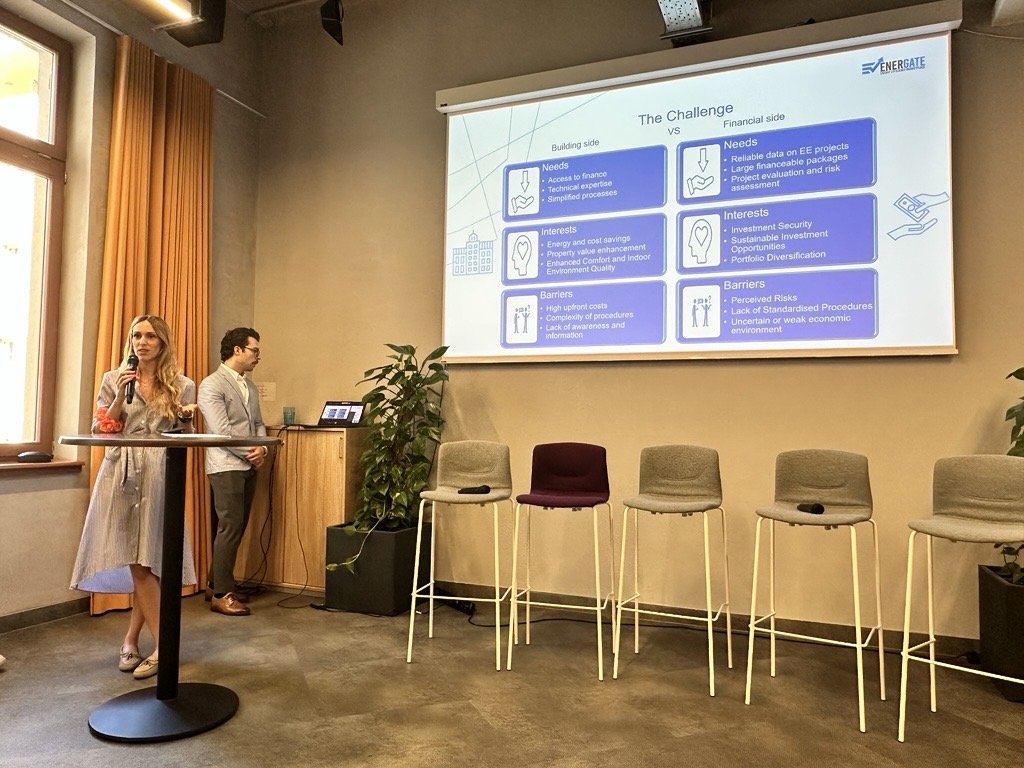 Energate_eu's tweet image. 🚨 We are LIVE!
Join the 4th Regional Training Workshop in Budapest on financing energy-efficient buildings.
You still have time!
Watch online now: lnkd.in/gUYuJjK3
#EnergyEfficiency #GreenFinance #ClimateAction #Budapest