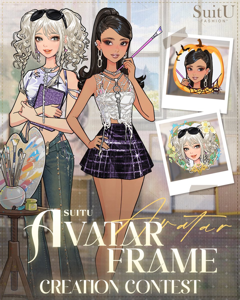 SuitU Avatar Frame Creation Contest! ✨

Hey stylists!

With the blazing summer upon us, the SuitU Avatar Frame Creation Contest has started!

【Event Links】
discord.com/channels/10883… 

【Event Duration】

Submission: 7/01 ~ 7/15 00:00 (UTC-8)  
Voting: 7/17 ~ 7/24 00:10 (UTC-8)