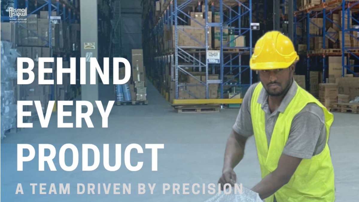 AlismailCom's tweet photo. Behind every product,
there’s a team that creates with precision.
#Alismail_Industry #Saudi_Manufacturing #BuiltWithPride https://t.co/jRSkto0CC5