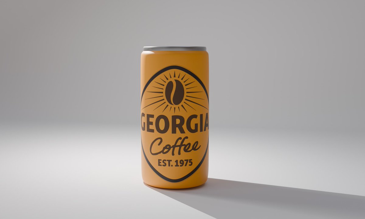 Ren236_00's tweet image. 空き缶、完成しました。完成して良かったです。#blender #blender4 #空き缶