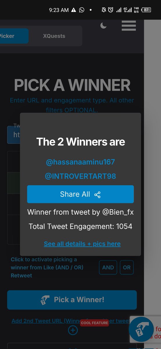 вιєη ѕυℓαιмαη ƒχ (@bien_fx) on Twitter photo Congratulations to the Winners! 🎉
<a href="/INTROVERTART98/">INTROVERT ART</a>
<a href="/hassanaaminu167/">Hassanafx</a>
Draw ID: 1751358166022
Kindly open a ticket with <a href="/fundedbits/">Funded Bits</a> support to claim your accounts.
🙏 To those who didn’t win, keep going, your time will surely come.
🎁 Join my active giveaway below 👇 Congratulations to the Winners! 🎉
<a href="/INTROVERTART98/">INTROVERT ART</a>
<a href="/hassanaaminu167/">Hassanafx</a>
Draw ID: 1751358166022
Kindly open a ticket with <a href="/fundedbits/">Funded Bits</a> support to claim your accounts.
🙏 To those who didn’t win, keep going, your time will surely come.
🎁 Join my active giveaway below 👇