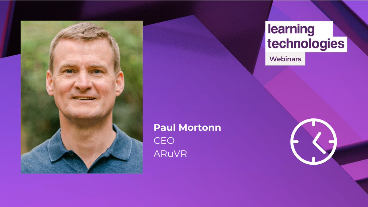 🚀 Remember to join us this week! #LTWebinars

Join <a href="/ARuVRGlobal/">ARuVR®</a> as they explore how immersive tech builds memory and skill, including real examples of organisations reducing incidents with XR and a simple 5-step plan to get started!

Register for free 👉 eu1.hubs.ly/H0lfV0B0