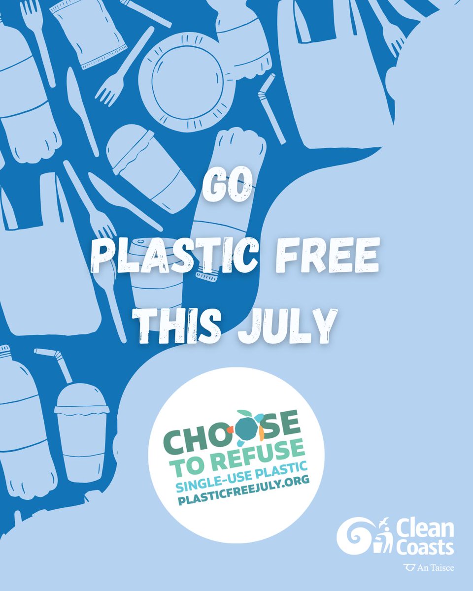 Clean Coasts (@cleancoasts) on Twitter photo Itβs officially #PlasticFreeJuly! ππ
This month, weβre challenging ourselves and our community to choose to refuse single-use plastic. π« Will you take the challenge with us?πͺ
#ChooseToRefuse #PlasticFreeJuly #CleanCoasts #PFJ2025 #ChallengeAccepted #GoPlasticFree Itβs officially #PlasticFreeJuly! ππ
This month, weβre challenging ourselves and our community to choose to refuse single-use plastic. π« Will you take the challenge with us?πͺ
#ChooseToRefuse #PlasticFreeJuly #CleanCoasts #PFJ2025 #ChallengeAccepted #GoPlasticFree