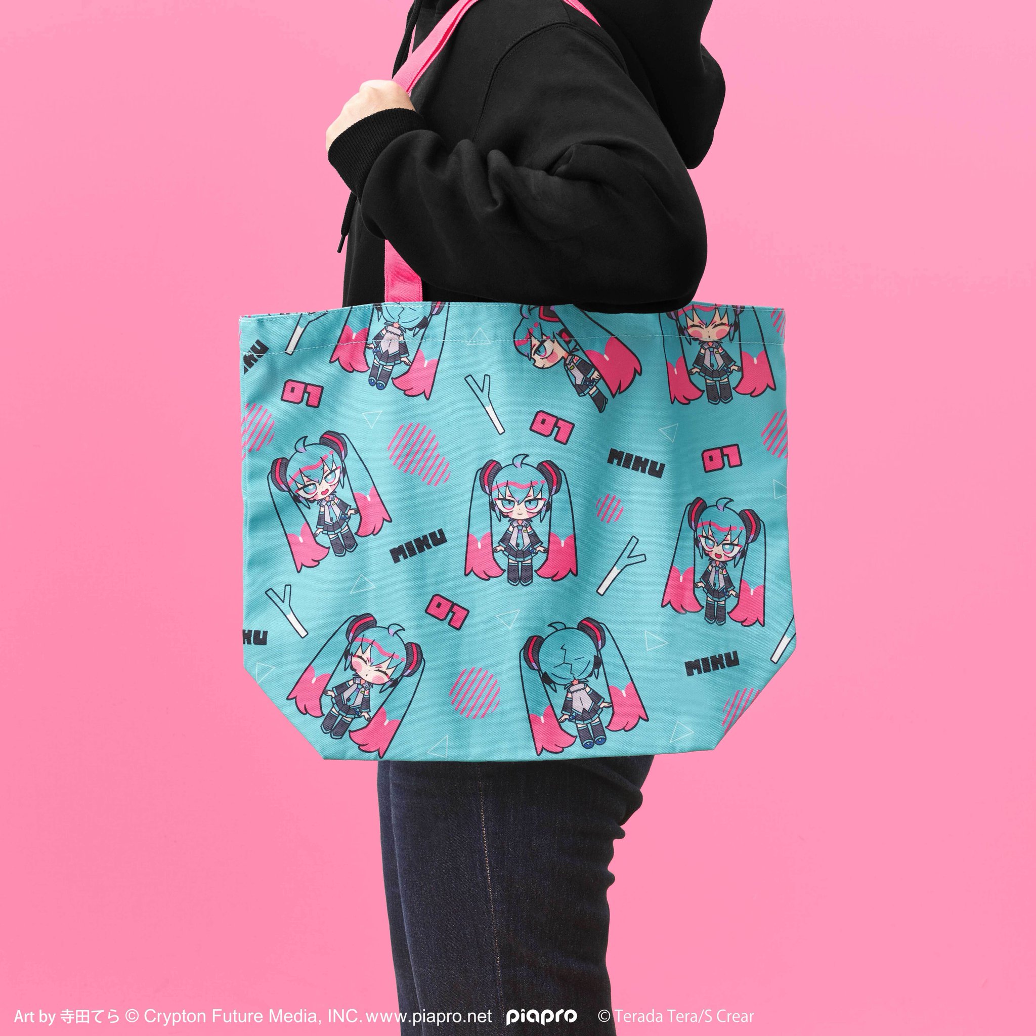 初音ミク コロコロうどん アニメイト コミケ トートバッグ 雪ミク