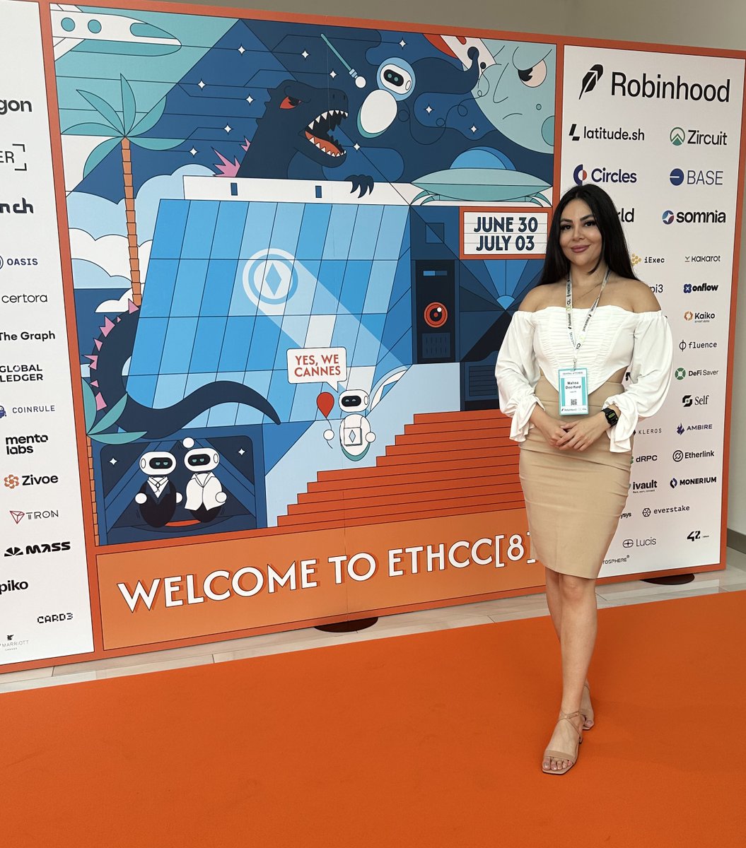 mdoorfard's tweet image. #EthCC's networking began right at @HamburgAirport, where I met the teams from @ICN_Protocol & @moonpay; As you walk through the city, every conversation seems to circle back to #Blockchain. It feels like the #Crypto crowd has taken over Cannes.
Can’t wait for day 2! @EthCC