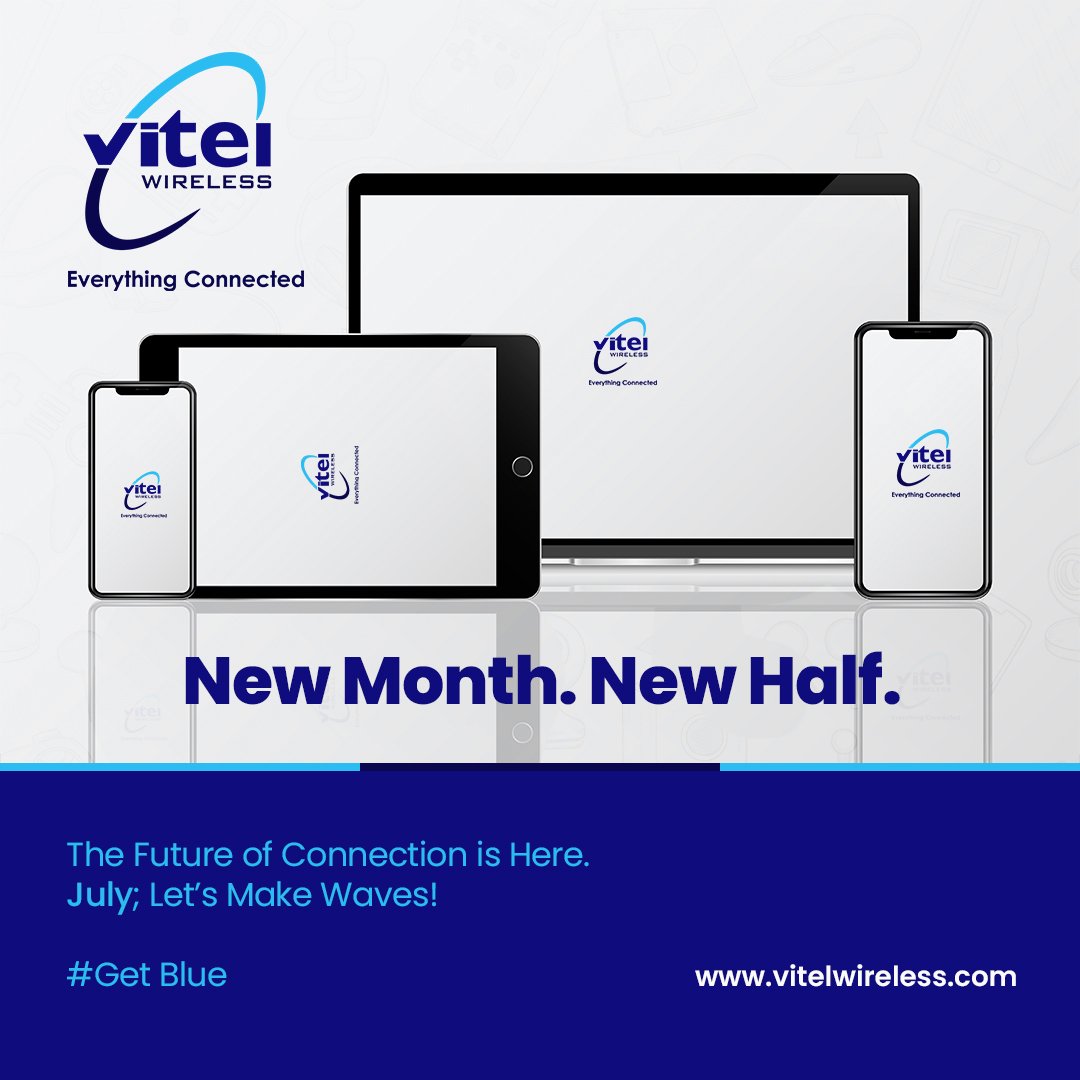 Vitelwirelessng's tweet photo. Halfway through the year. Time to make waves.

Finish strong. Move bold. The signal is rising.

#GetBlue #BlueIsHere #VibeWithBlue #AlternativeBest #NoNoiseJustSignal #MakeWaves #JulyPush #VitelWireless #StayReady https://t.co/FOk8GPzW9a