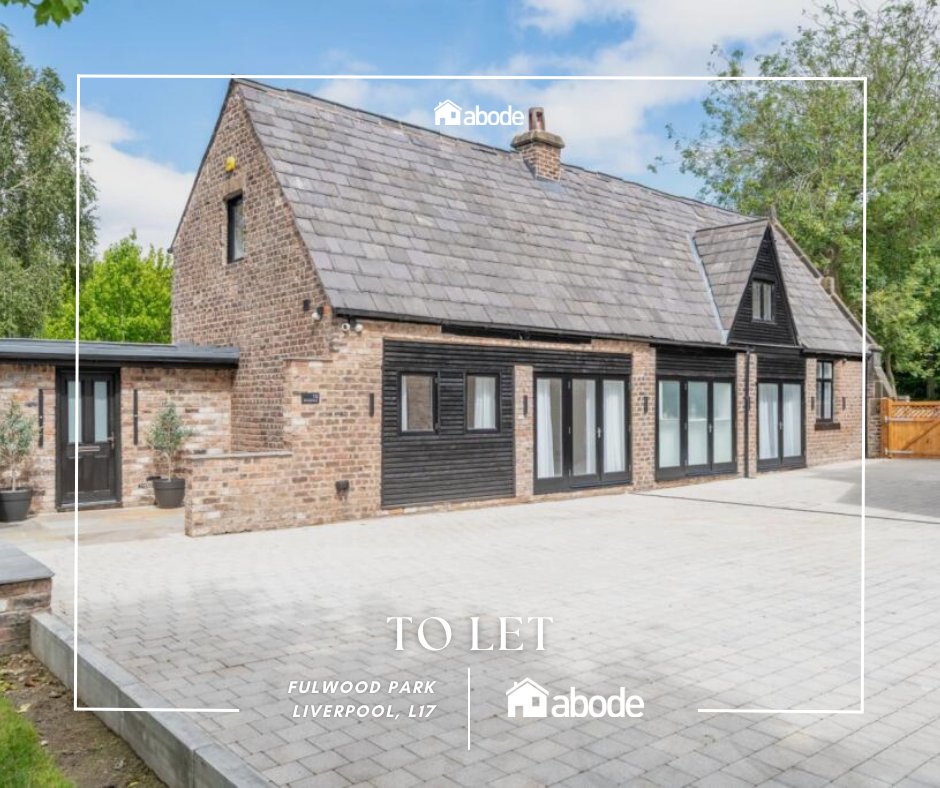 theabodegroup's tweet image. To Let – Fulwood Park, L17 📍

Luxury 4-bed coach house in gated grounds of a Victorian manor 🏡

✨ High-end finish
🍴 Open-plan kitchen
🪴 Courtyard
📍 Near Sefton Park
💷 £5,500 pcm

🔗rightmove.co.uk/properties/163…

#Liverpool #ToLet #L17 #Merseside #Property