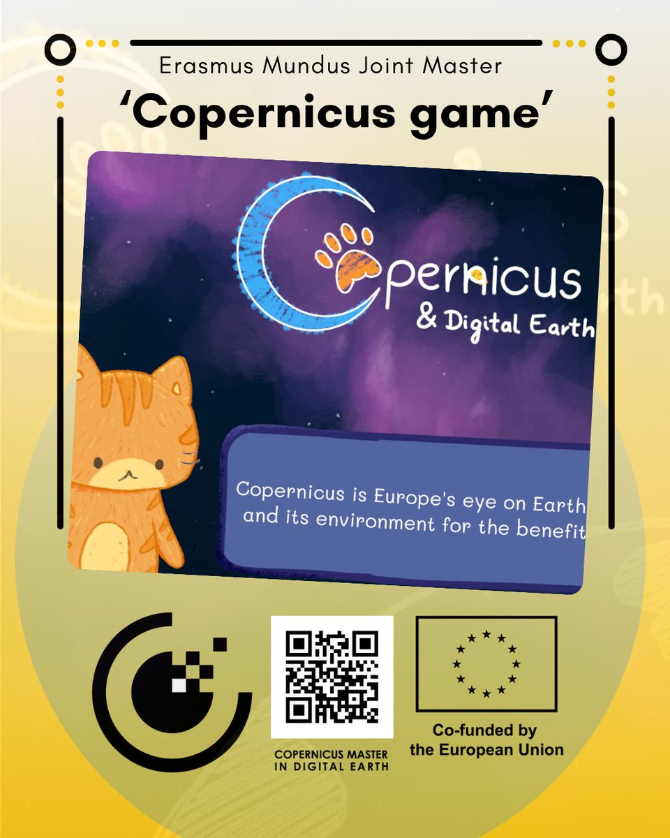 MSc_CDE's tweet image. 🛎 meet our #students 🛎 &gt;Maria, Emese, Dastan&lt; at the #agit2025 #marketplace in #Salzburg July 2-3, 2025 agit.at/en/marketplace/ #learnmore about their #educational #interactive #game &amp; #explore the #world of #Copernicus #Services 👏👏👏 #EMJM #Copernicus #DigitalEarth