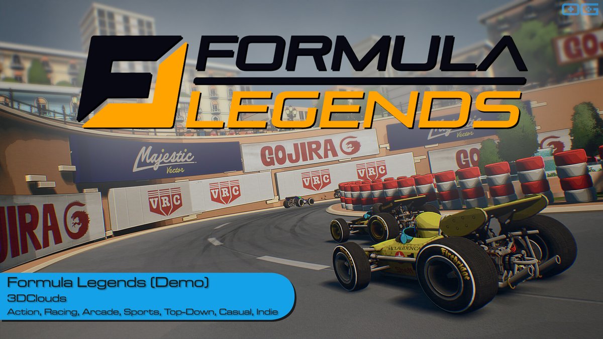 OverageGmngCom's tweet photo. OG plays Formula Legends (Demo)!
https://t.co/ho5qVBnUWV
Like & Sub!
@3DClouds
#FormulaLegends #ArcadeRacing #RetroRacer #RacingHistory #Motorsport #TopDownRacer #3DClouds #IndieRacers #IndieGameTrends #IndieWatch #IndieDev #GameDev #IndieGameDev #IndieGame #IndieGames https://t.co/ZPDdQodbyK