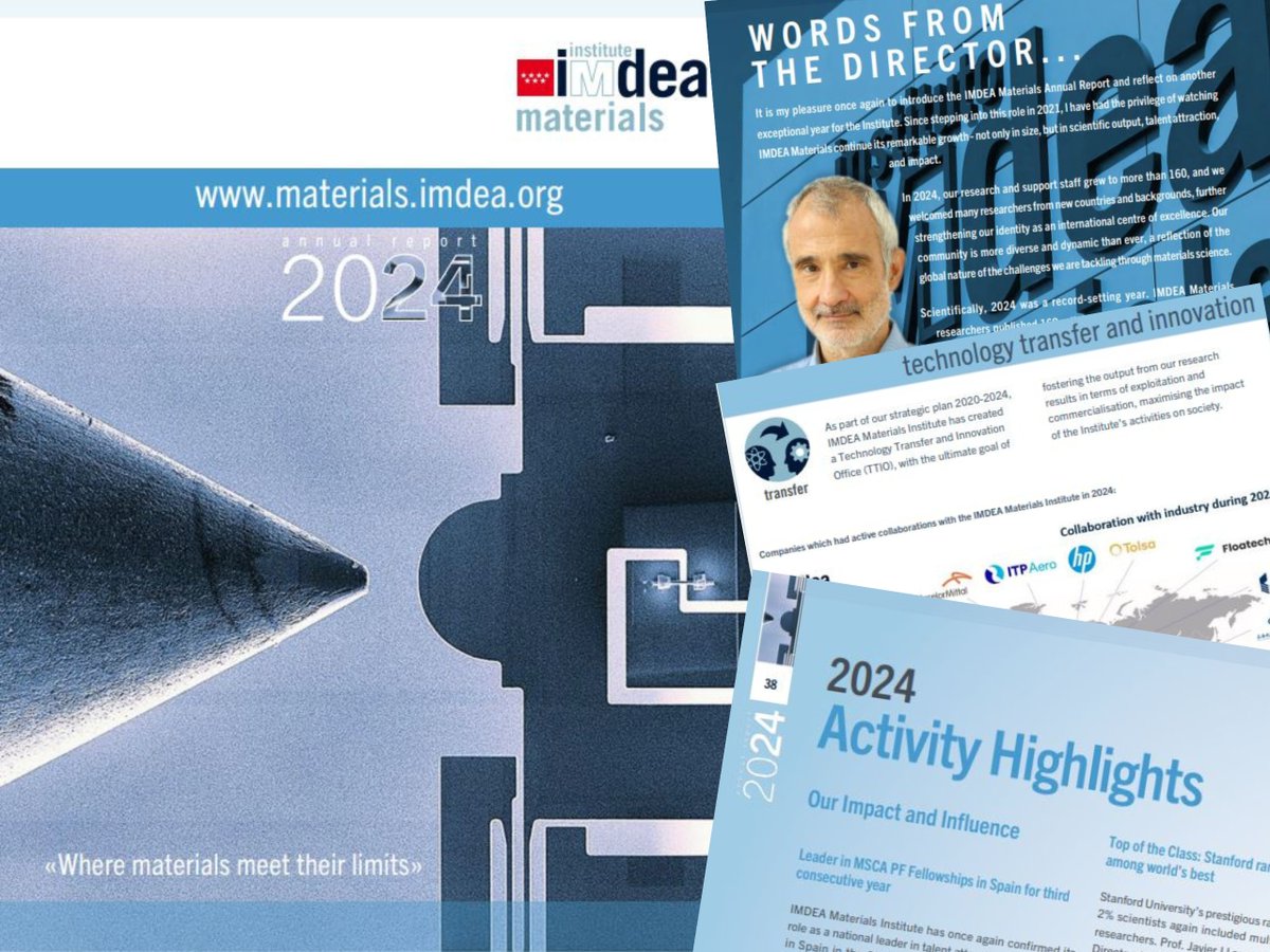 IMDEA Materials (@imdeamaterials) on Twitter photo 🙌 IMDEA Materials' 2024 Annual Report is now available, outlining the institute’s structure, research programs, technology projects, public-private collaborations, and outreach activities from the previous year!
Find the report, here: materials.imdea.org/year-in-review…
<a href="/IMDEAInstitutes/">IMDEA Institutes</a> 🙌 IMDEA Materials' 2024 Annual Report is now available, outlining the institute’s structure, research programs, technology projects, public-private collaborations, and outreach activities from the previous year!
Find the report, here: materials.imdea.org/year-in-review…
<a href="/IMDEAInstitutes/">IMDEA Institutes</a>