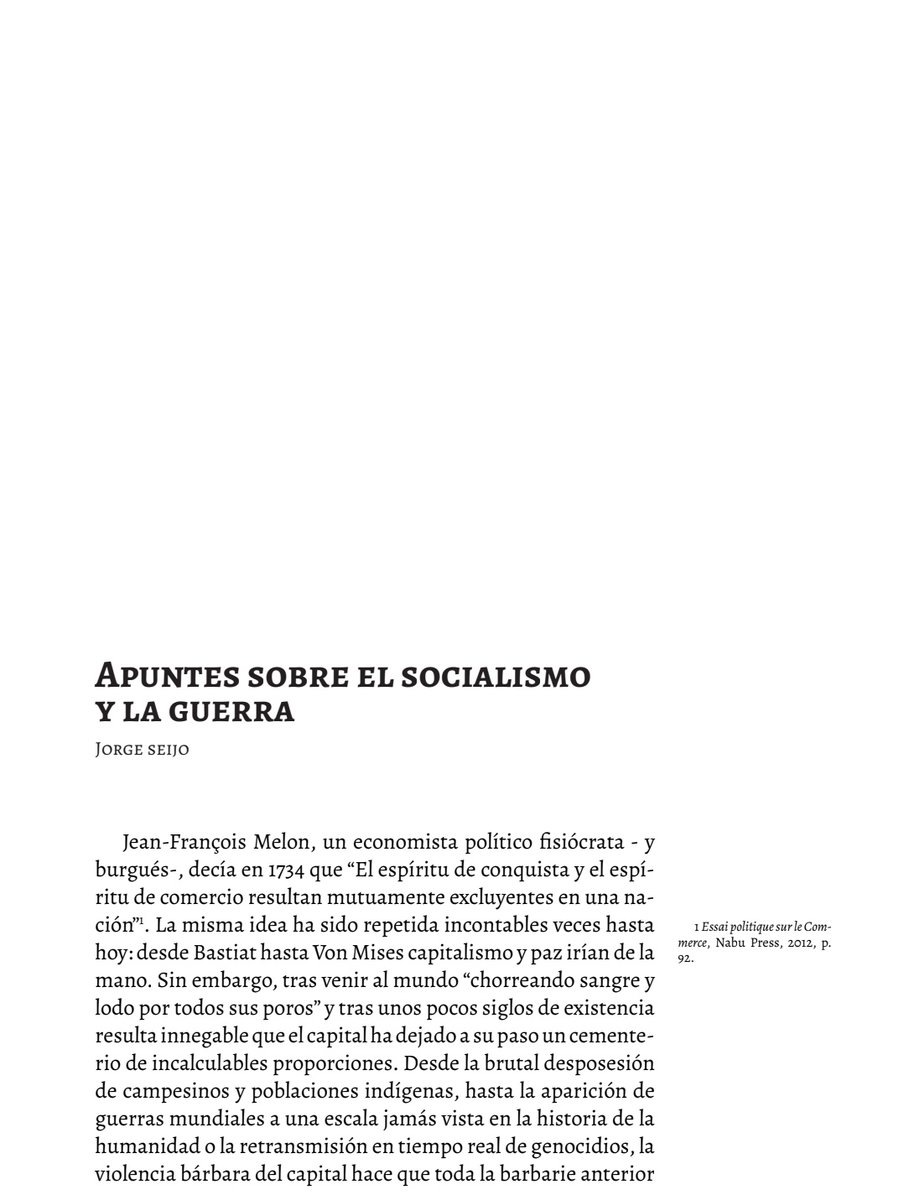 marxxxi's tweet image. "Si queremos detener el belicismo y las guerras que trae consigo debemos actuar a la misma escala que esta se desarrolla. Tenemos que construir, por lo tanto, una organización a escala internacional"
✍🏼 Apuntes sobre el socialismo y la guerra (@j_seijo)
cdn.shopify.com/s/files/1/0956…