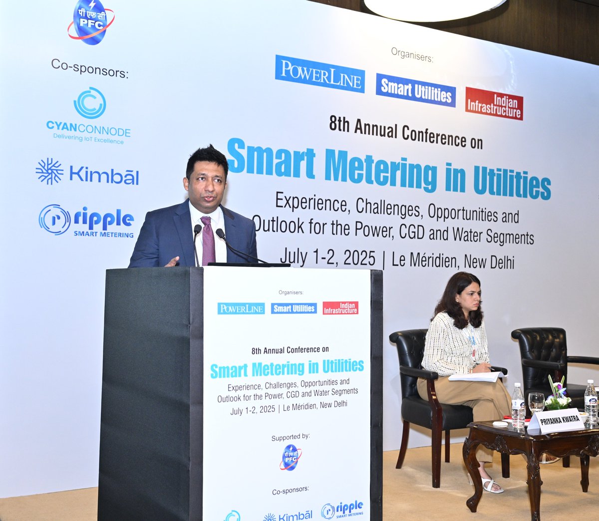 Power Line (@powerline_mag) on Twitter photo Saurav Kumar Shah, Executive Director тАУ RDSS at <a href="/pfclindia/">Power Finance Corp.</a> ., delivered a keynote address at our 8th Annual Conference on Smart Metering in Utilities.
#SmartMetering #AdvancedMeteringInfrastructure #DataDrivenUtilities #SmartGridIndia #RDSS #WaterMetering Saurav Kumar Shah, Executive Director тАУ RDSS at <a href="/pfclindia/">Power Finance Corp.</a> ., delivered a keynote address at our 8th Annual Conference on Smart Metering in Utilities.
#SmartMetering #AdvancedMeteringInfrastructure #DataDrivenUtilities #SmartGridIndia #RDSS #WaterMetering