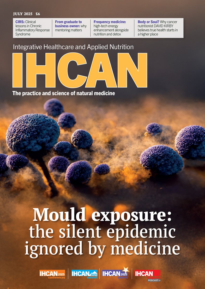 'If you have clients whose inflammatory symptoms won’t fully resolve no matter what you do…look for mould'

Our July issue is out now. 
Start your subscription and claim a free copy 👉 ihcan-mag.com/cart/?add-to-c…