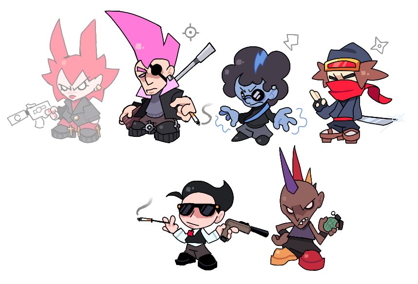 The Goth Punks 
#picosschool