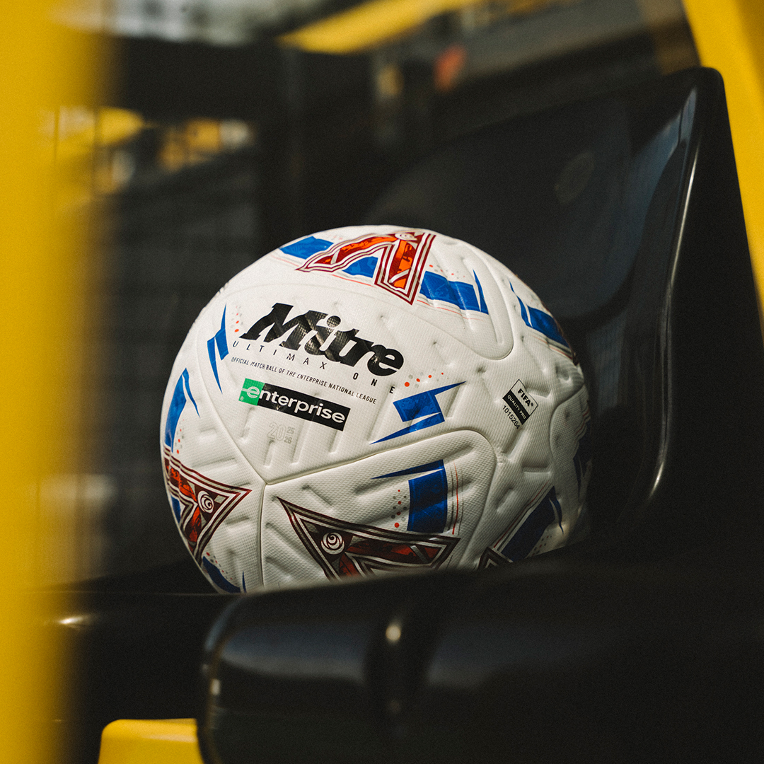 MitreSports's tweet image. We’re proud to announce @MitreSports as the official ball of @NL_Enterprise from the 25/26 season. ⚽️
Over the next 3 years, all 72 clubs will play with a bespoke Mitre Ultimax match ball.
We can’t wait to see it ripple the net, can you?
#DifferentLeague