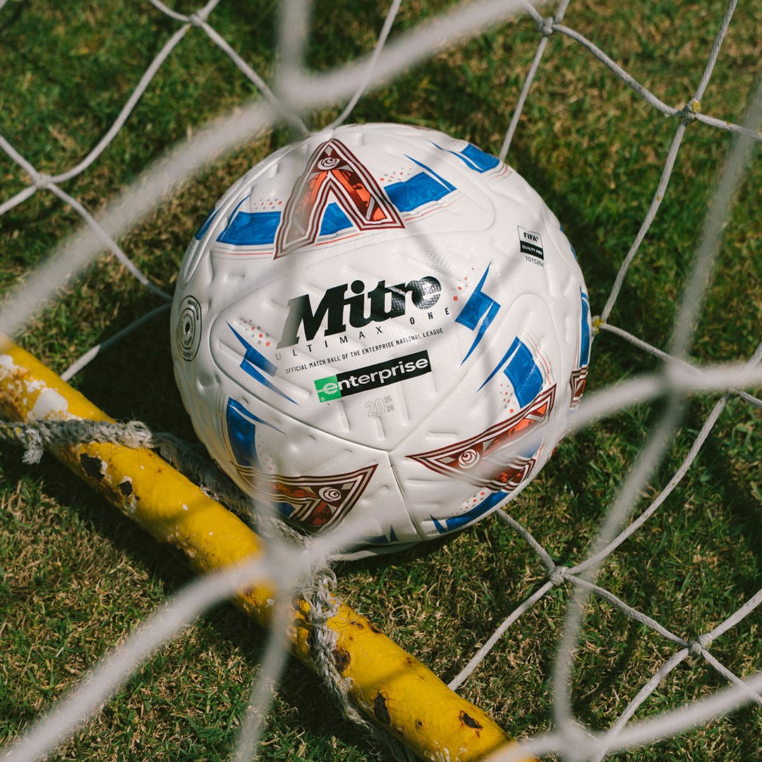 MitreSports's tweet image. We’re proud to announce @MitreSports as the official ball of @NL_Enterprise from the 25/26 season. ⚽️
Over the next 3 years, all 72 clubs will play with a bespoke Mitre Ultimax match ball.
We can’t wait to see it ripple the net, can you?
#DifferentLeague