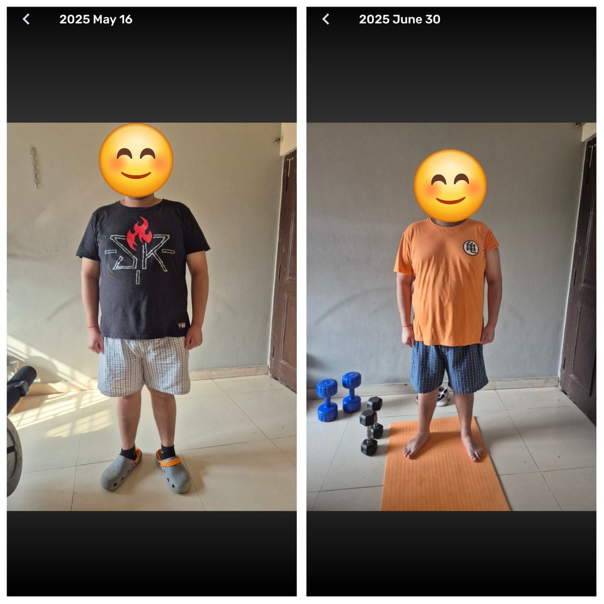 cailajindal's tweet photo. From 99kg to 96kg mid way progress π #quantifiednutrition https://t.co/tby8zcOr0C