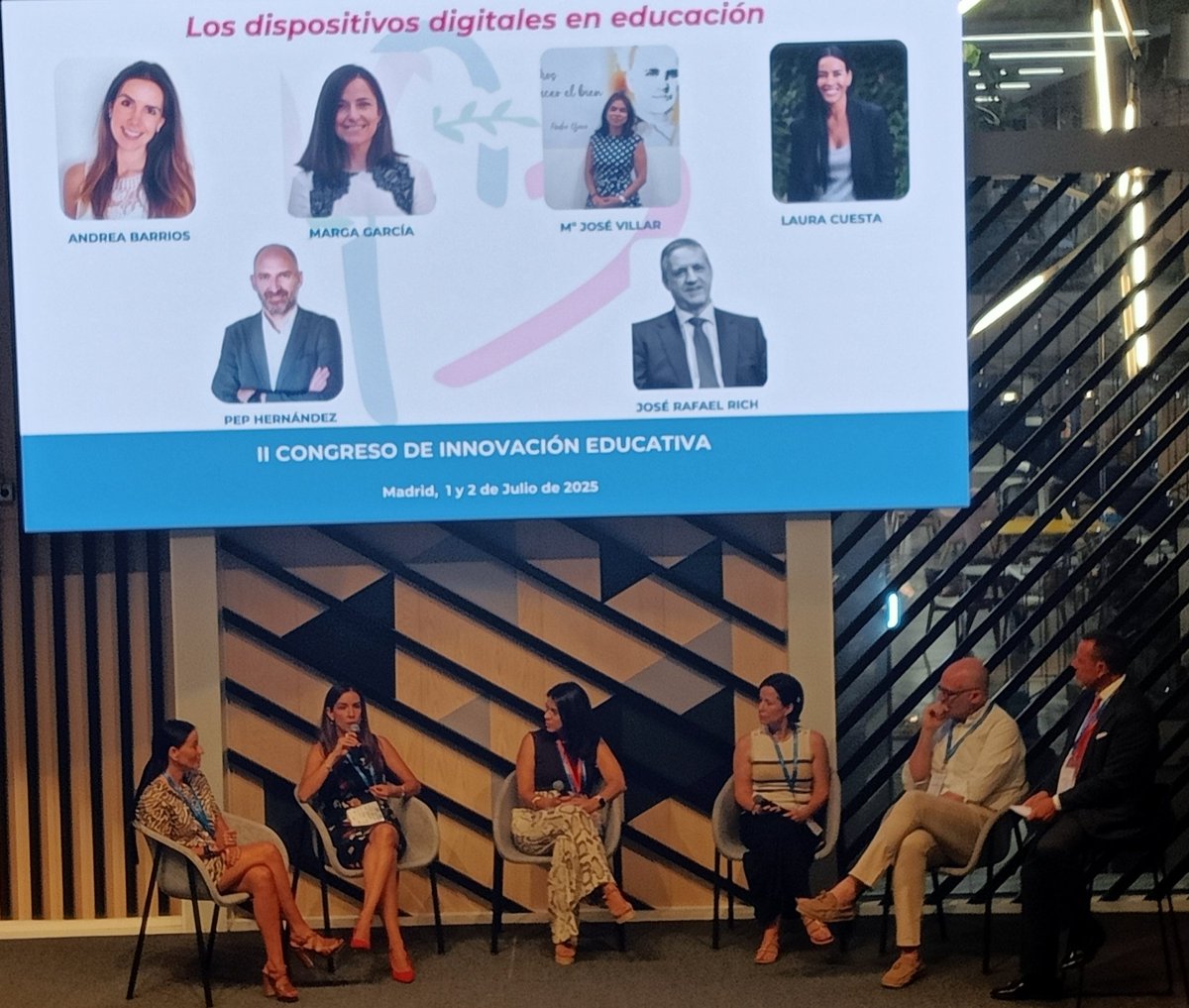 Stma Trinidad- Fundación Educativa ADD (@strinidadzamora) on Twitter photo Mesa Redonda
💻 "Los Dispositivos Digitales en Educación"
📌 Desarrollo del pensamiento crítico: tecnología "con sentido"
<a href="/andiebarriosp/">Andrea Barrios</a> <a href="/LauraCuestaCano/">Laura Cuesta Cano</a> <a href="/pephernandez/">Pep Hernández</a> #MargaGarcía #MJoséVillar
#NosCuidamos Mesa Redonda
💻 "Los Dispositivos Digitales en Educación"
📌 Desarrollo del pensamiento crítico: tecnología "con sentido"
<a href="/andiebarriosp/">Andrea Barrios</a> <a href="/LauraCuestaCano/">Laura Cuesta Cano</a> <a href="/pephernandez/">Pep Hernández</a> #MargaGarcía #MJoséVillar
#NosCuidamos