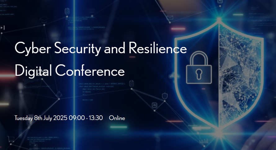 📅 1 week until the Cybersecurity &amp; Resilience Conference - Preparing for the Future of Cyber Threats 🔐🚨

📅 Tues 8 July ⏰ 9am-1.30pm
📍 Online Conference
👉 Register: bit.ly/4gawx0h

Join us for an in-depth look at preparing for the future of cyber security.

#ECRC