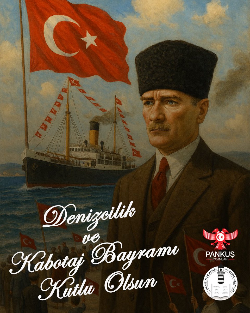 Büyük Türk ihtilalinin, Anadolu ana karasında verilen kurtuluş mücadelesinin tam zafere ulaşması ancak denizlerde Türk egemenliğinin tesisiyle gerçekleşmiştir.

Atatürk'ün yol göstericiliği ve Mavi Vatan ufkuyla Türk milletinin Denizcilik ve Kabotaj Bayramı kutlu olsun!