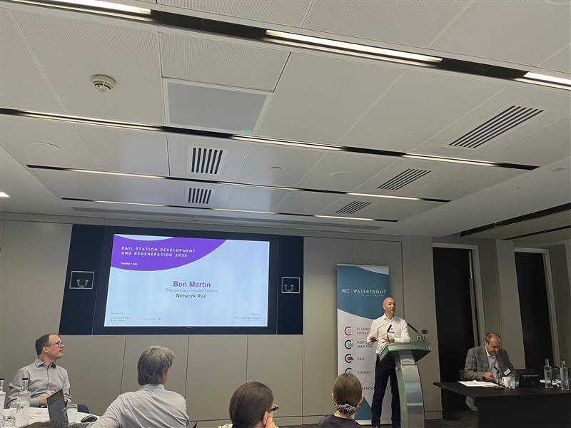 To kick off proceedings, Ben Martin from <a href="/networkrail/">Network Rail</a> explains the impact of rail reforms on station development #Stations25