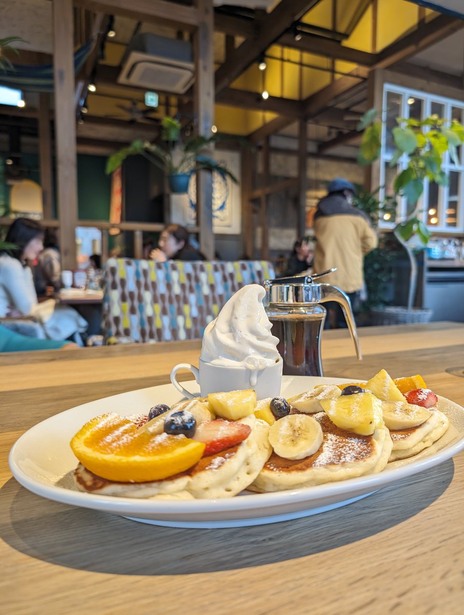 おいしすぎゆ。ぱんけーき。