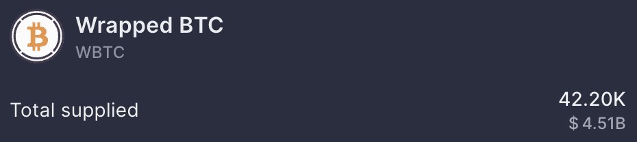 npm_luko's tweet image. The demand for Bitcoin lending is massive

People are resorting to centralised WBTC just to get their Bitcoin working, the $4B+ sitting on Aave proves it

@LiquidiumFi fixes this by removing the centralised middleman