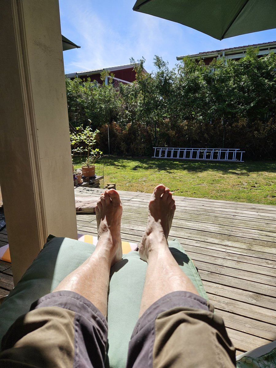 Första dagen på semestern.