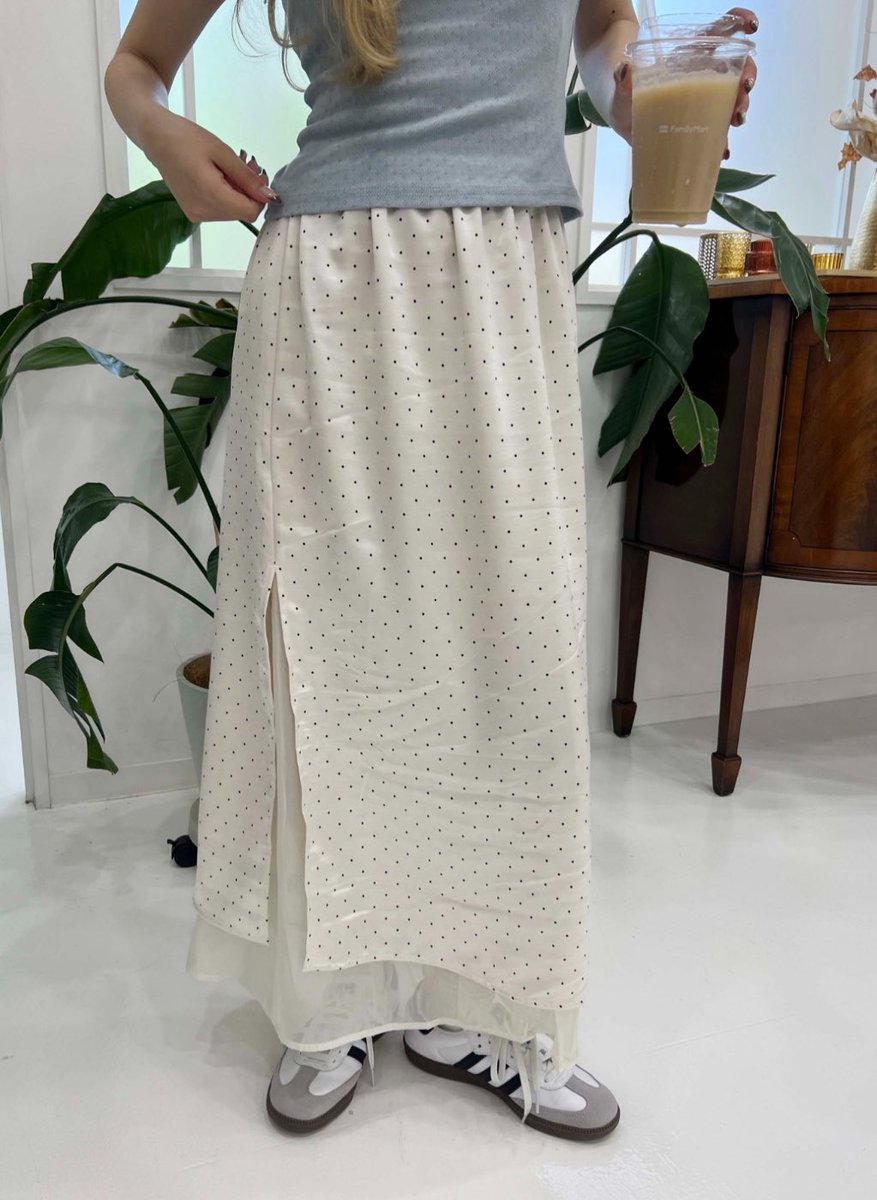 wc__official's tweet image. 新作スカート登場🆕✨️
ドットレイヤードロングスカート
¥3,959 tax in
1枚でお洒落みえ❤︎
zozo.jp/sp/shop/wego/g…