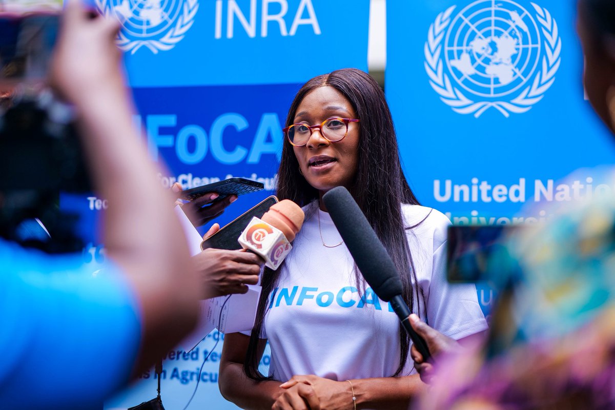 UNUINRA's tweet image. “The Future of agriculture lies in our ability to innovate and adapt to the pressing challenges of climate change, food security and environmental degradation.”
@Fatima_Denton (Director, UNU-INRA)
#INFoCAT