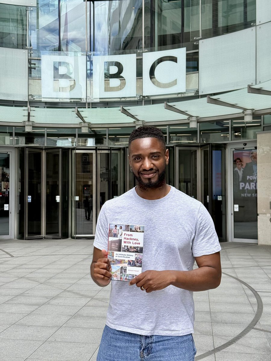 ricyeboah's tweet image. It was great to be invited to @BBCRadioLondon with @RobertElms to discuss my new book 'From Hackney, With Love: An Initimate History of Gentrification' last Saturday.
We discussed the history of gentrification in Hackney, and what's next for Hackney in the future...
You can…
