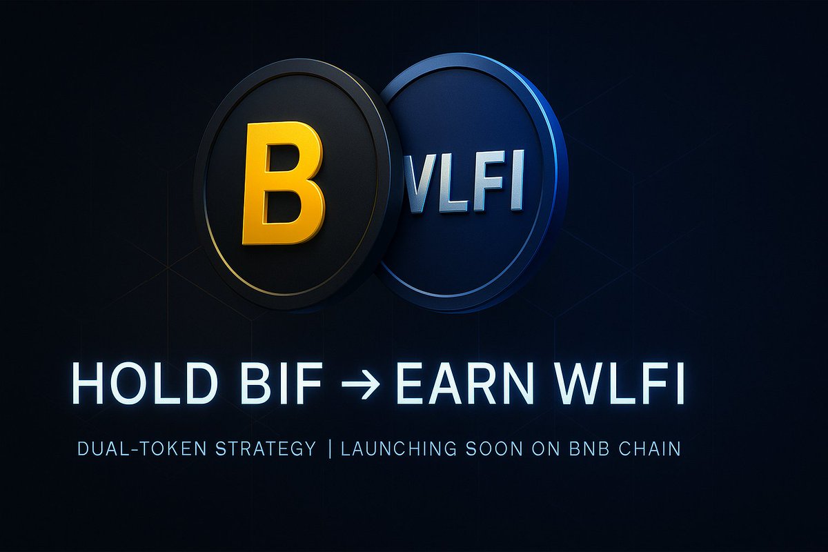 bscindexfund's tweet photo. 👀 Just a taste of what’s coming:  BSC Index Fund — 
 a dual-token strategy built for @BNBCHAIN .  

📷 Hold $BIF → Earn $WLFI every 30 min 
 (5 % buy-back + 3 % rewards).  

🔹 Smart-contract audit in progress, launch TBA.

Hit Follow and be first in line when we open the gates https://t.co/Mroo5Xrp1E
