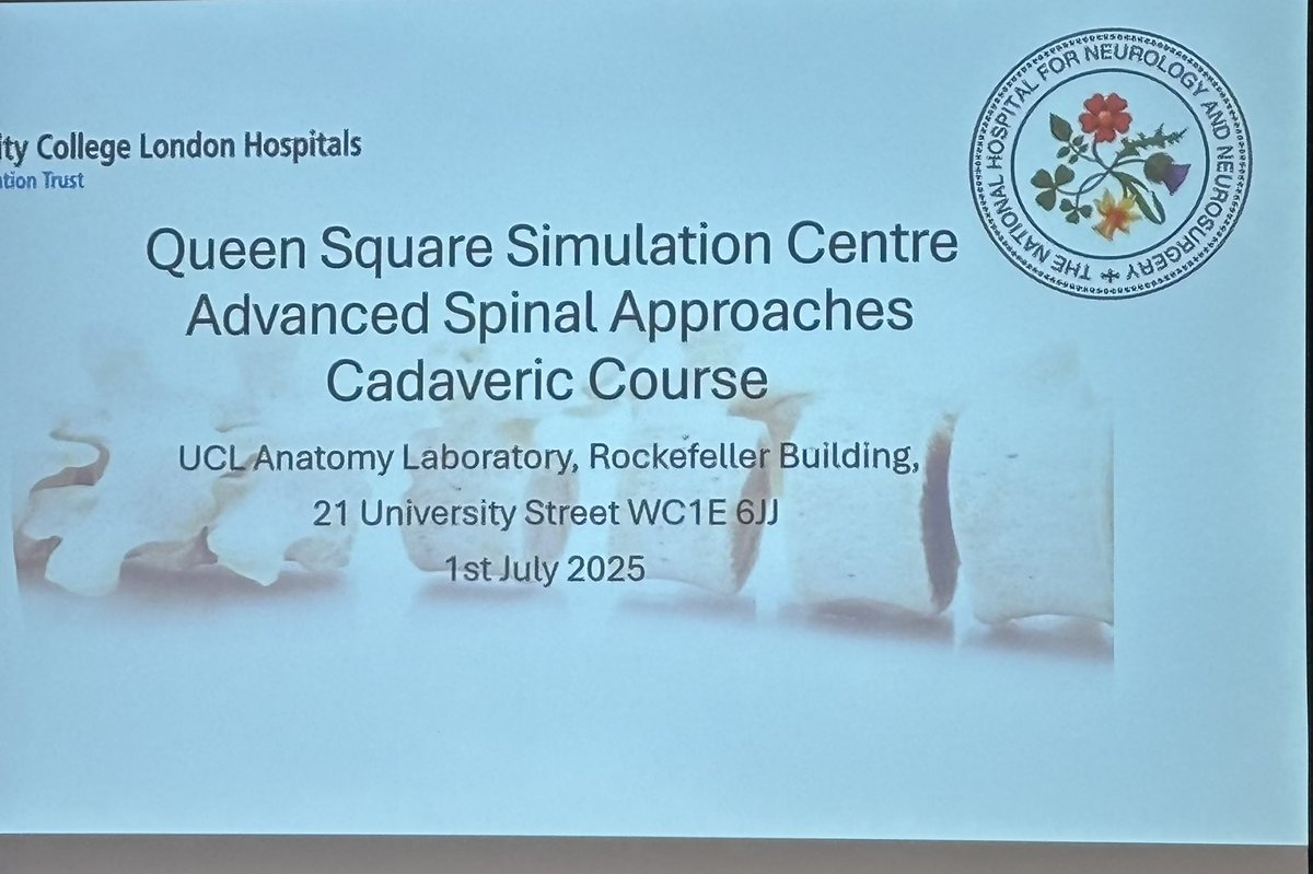 QS_SimCentre's tweet image. Kicking off day 1 of our Advanced Spinal Approaches Cadaveric Course!