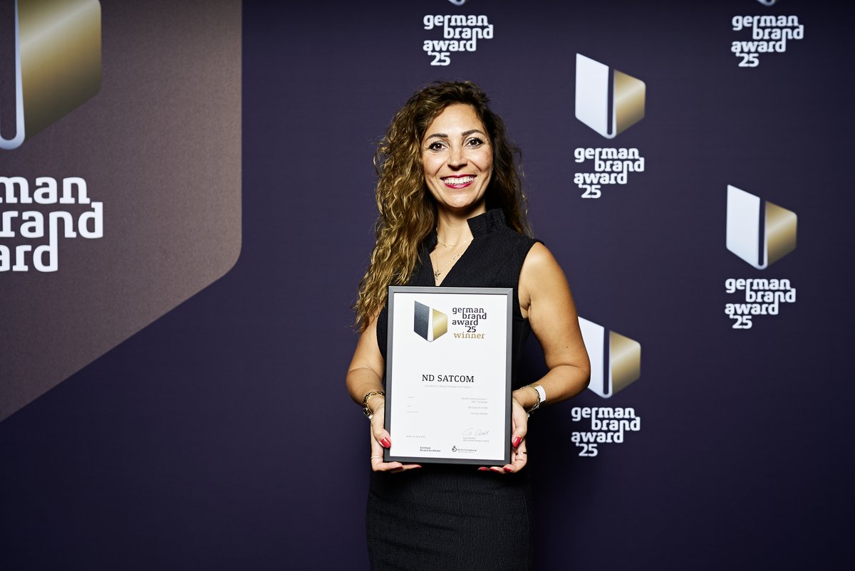 Abracadabrabro's tweet photo. @NDSATCOM  Wins the German Brand Award 2025
Image Campaign “XPERIENCE THE NDS FACTOR” Recognized for Outstanding Brand Communication https://t.co/uQwTMvaJ6J