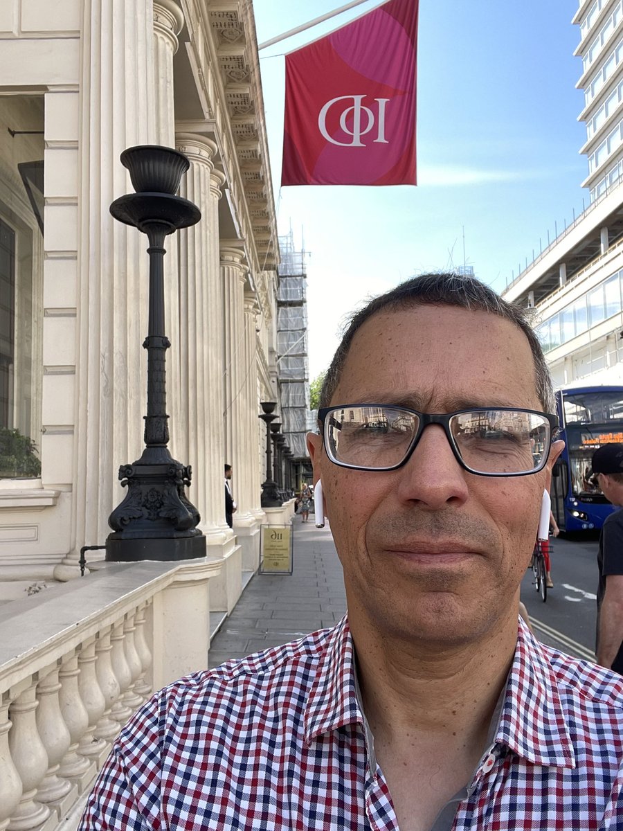 Hiding out of the blazing sun in London at the <a href="/The_IoD/">IoD</a>. Tube trains unbearable heat, even in the early morning. I’m intrigued to hear how everyone’s coping with this heat and is this considered an extreme event for our sector