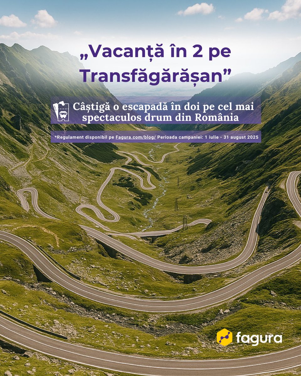 Hai să facem o înțelegere: Tu iei creditul. Noi îți oferim 🎁 vacanța!
👉  Obține un împrumut online și ești înscris automat 💯  în tombolă.   🎫 Voucher turistic pentru 2 persoane. Desemnăm câștigătorul pe 2 septembrie!
🔁 Detalii și regulament: Fagura.com/blog